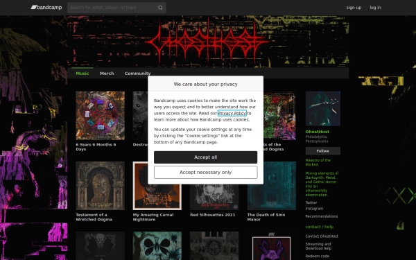 ghosthost.bandcamp.com