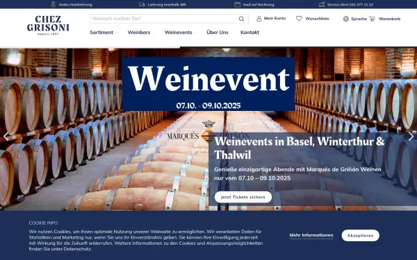www.chezgrisoni.ch