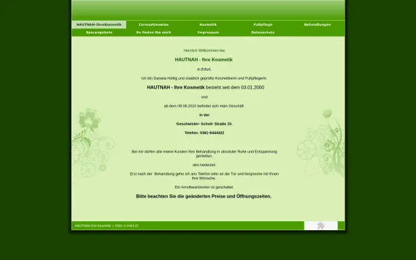 hautnah-ihrekosmetik.de