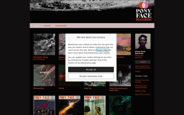 ponyface.bandcamp.com
