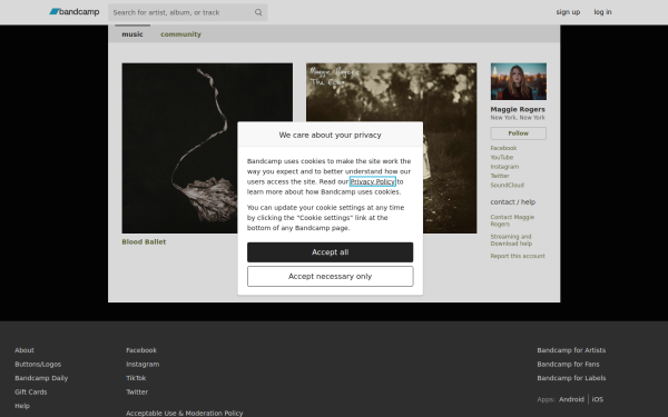 maggierogers.bandcamp.com