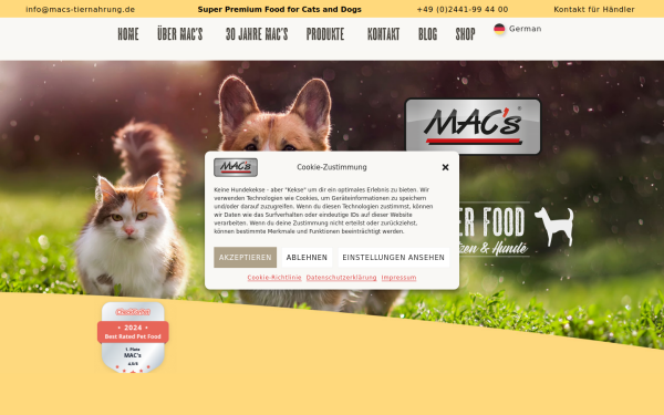 macs-tiernahrung.com