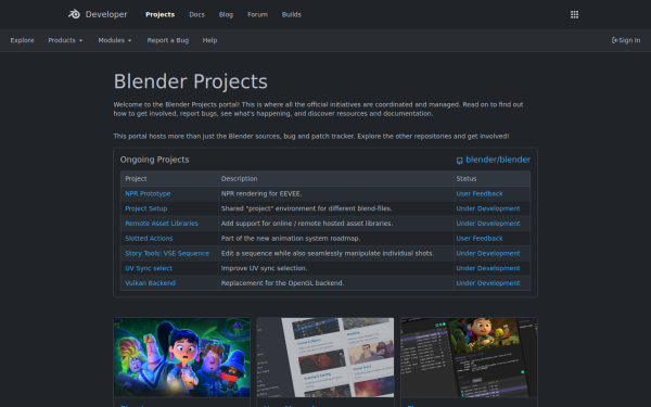 projects.blender.org