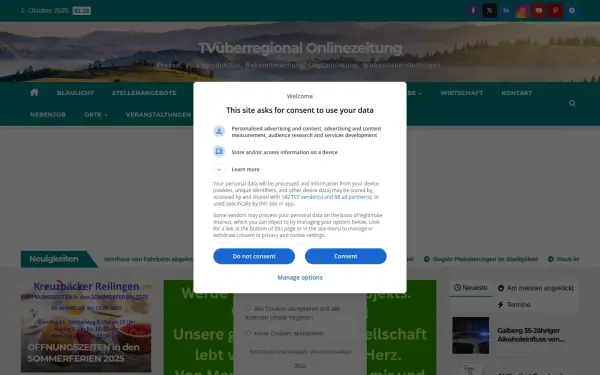 tvueberregional.de
