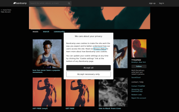 tygapaw.bandcamp.com