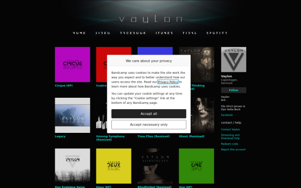 vaylon.bandcamp.com