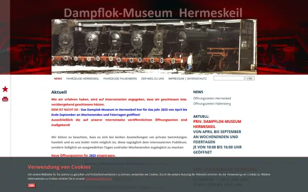 www.dampflokmuseum-hermeskeil.de