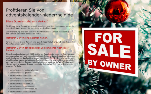 adventskalender-niederrhein.de
