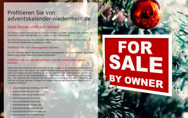 adventskalender-niederrhein.de