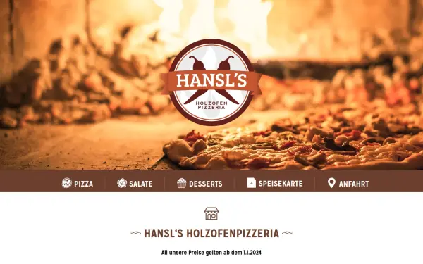 hansls-holzofenpizzeria.de