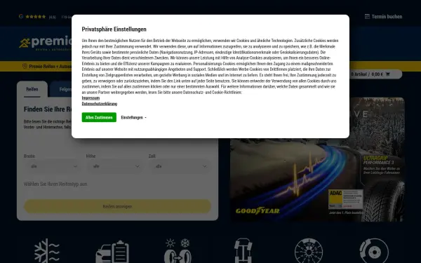 reifen-vangelista.premio.de