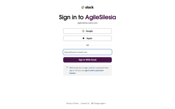 agilesilesia.slack.com