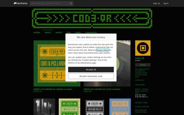 cod3qr.bandcamp.com