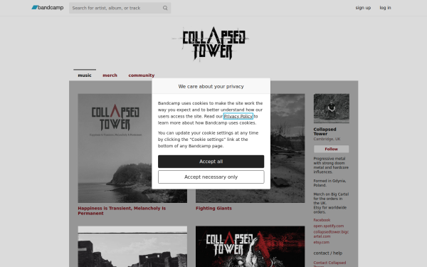collapsedtower.bandcamp.com