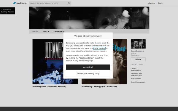 soundgarden.bandcamp.com