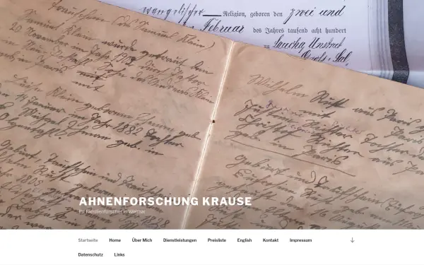 ahnenforschung-krause.de