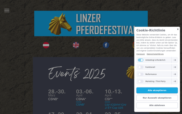 www.linzerpferdefestival.com
