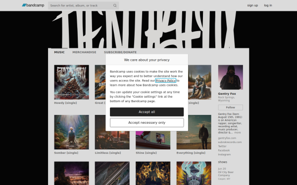 gentryfox.bandcamp.com