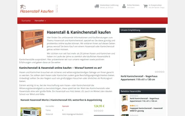 hasenstall-kaufen.de