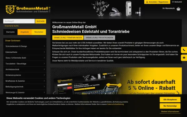 grossmannmetall.de