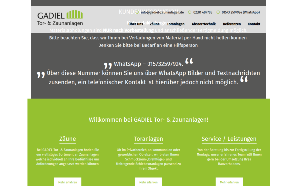 www.gadiel-zaunanlagen.de
