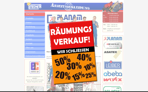 arbeitsbekleidung-stecher.de