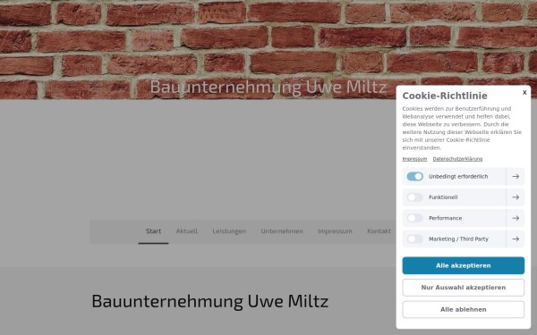 www.bauunternehmung-uwe-miltz.de