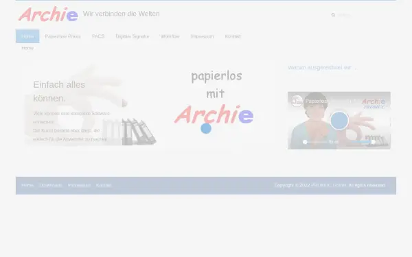 archie-archivierung.de