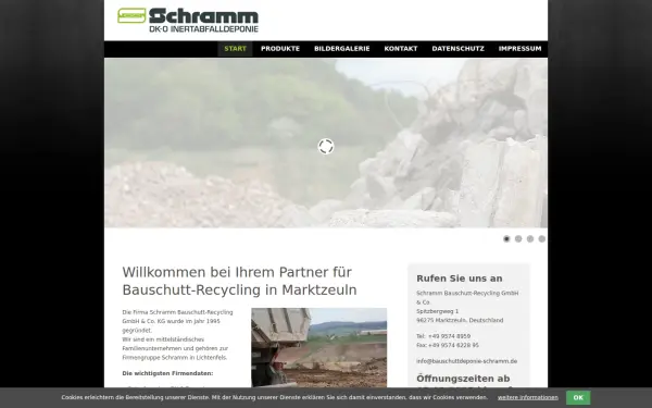 www.bauschuttdeponie-schramm.de