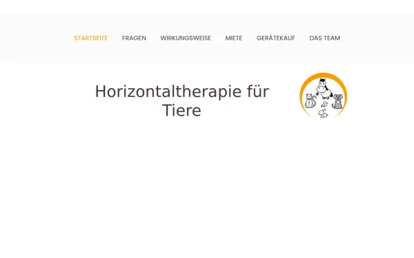 horizontaltherapiefuertiere.de