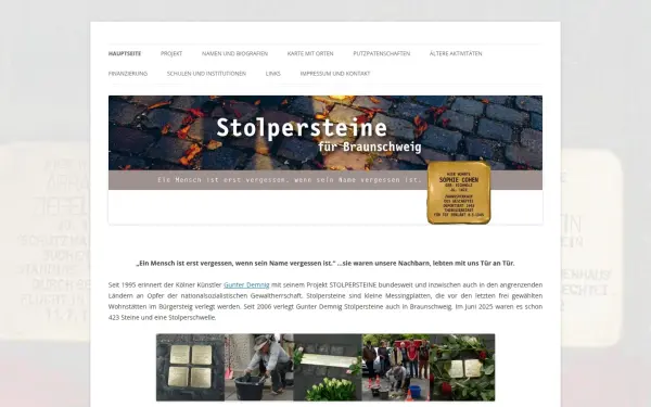 www.stolpersteine-fuer-braunschweig.de