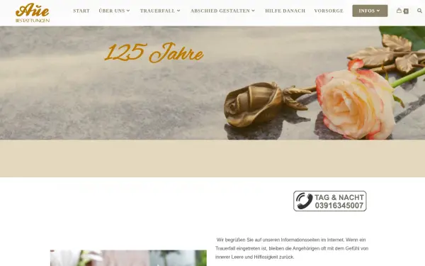 www.aue-bestattungen.de