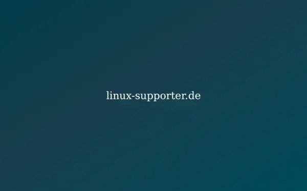 linux-supporter.de