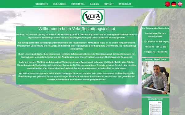 www.vefa-bestattung.de