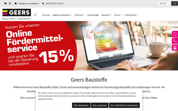www.geers-baustoffe.de