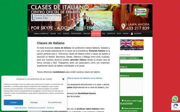clases-italiano.es