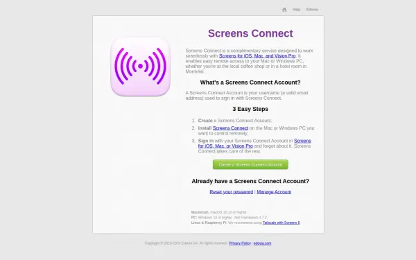 screensconnect.com