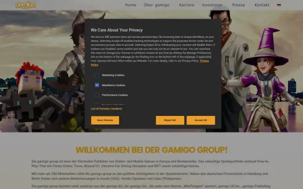 corporate.gamigo.com