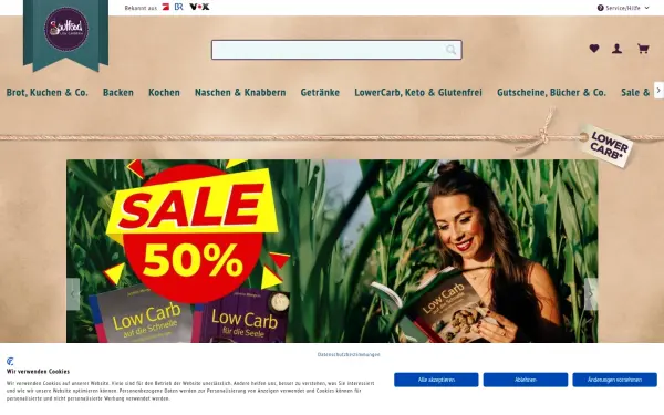 www.soulfood-lowcarberia.de