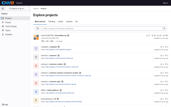 gitlab.ow2.org