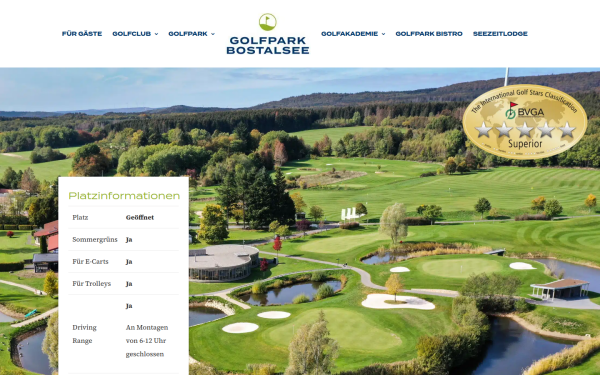 www.golfpark-bostalsee.de