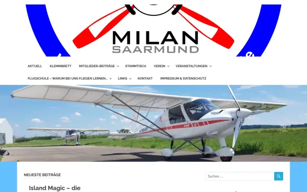 wp.luftsportverein-milan.de