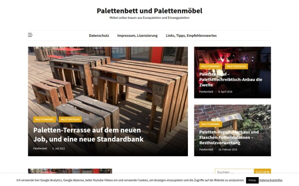 palettenbett.com