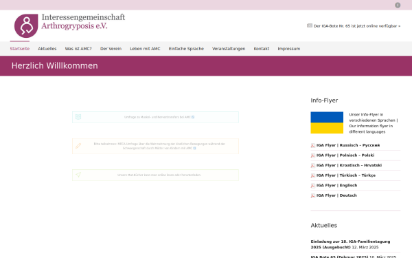 arthrogryposis.de