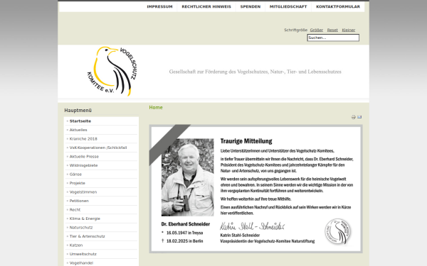 vogelschutz-komitee.de