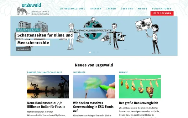 www.urgewald.org