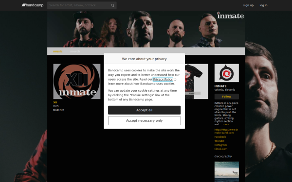 inmate.bandcamp.com