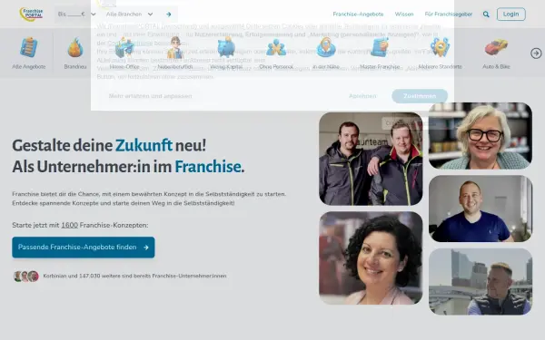 www.franchiseportal.de