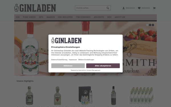 www.ginladen.de