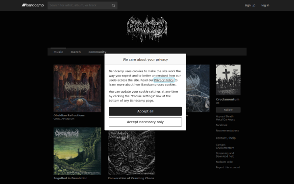 cruciamentum.bandcamp.com